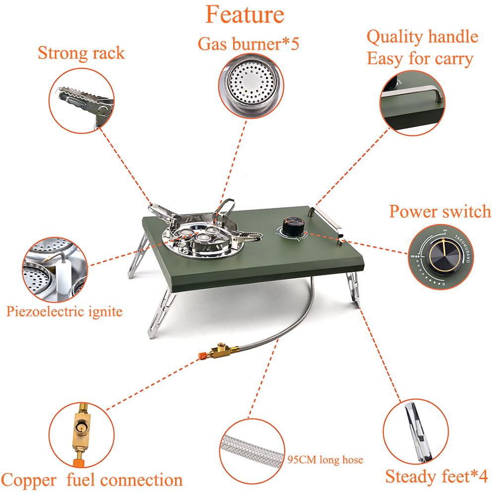 IGT Tabletop Stove 15800W Outd - огляд і ціна Camping Cooking Light