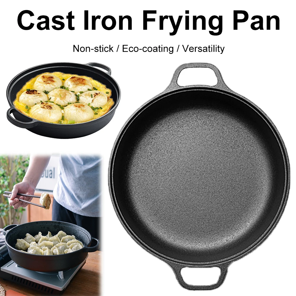 8.7/9.8/11/11.8inch Cast Iron  - огляд і ціна Camping Cooking Frying Pan