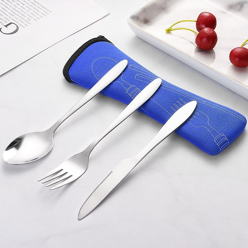 3Pcs/set Tableware Stainless S - огляд і ціна Camping Cooking Knife Set