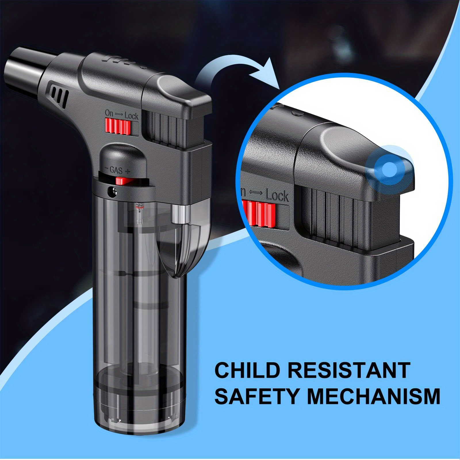 6PCS Spray Gun Jet Butane Gas  - огляд і ціна Camping Cooking Jet