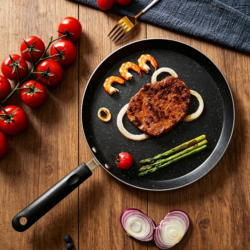 Chef's Choice Flat Frying Pan  - огляд і ціна Camping Cooking Frying Pan