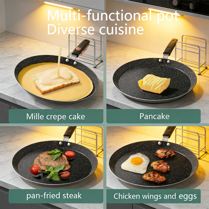 Chef's Choice Flat Frying Pan  - огляд і ціна Camping Cooking Frying Pan