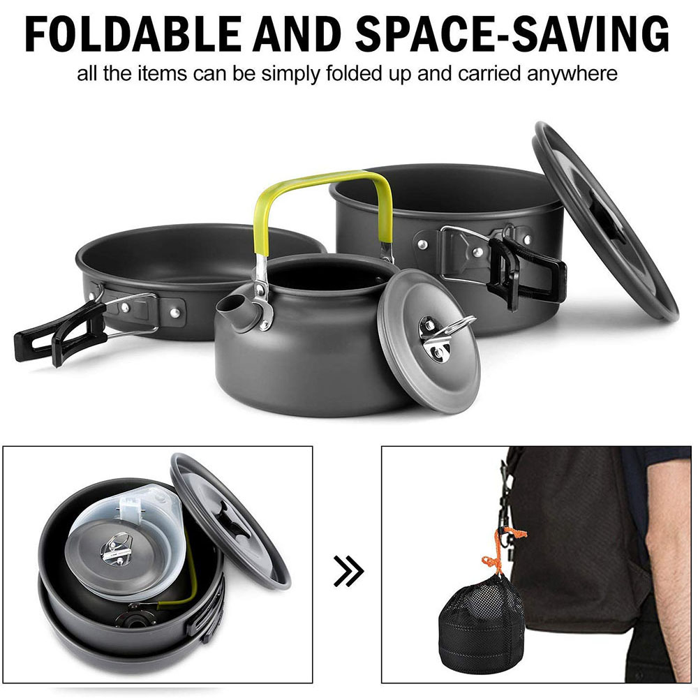 Outdoor camping cookware set m - огляд і ціна Camping Cooking Ware