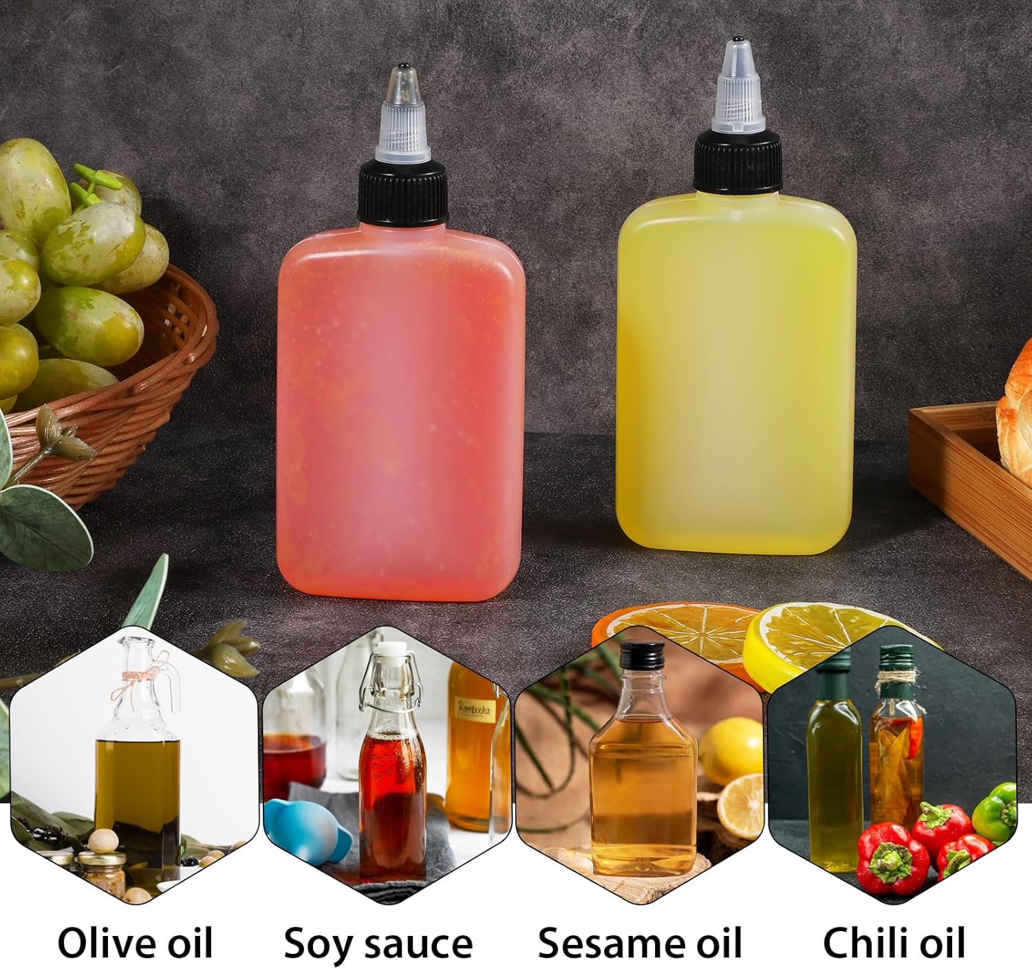 4oz Squeeze Oil Dispenser Bott - огляд і ціна Camping Cooking Pack