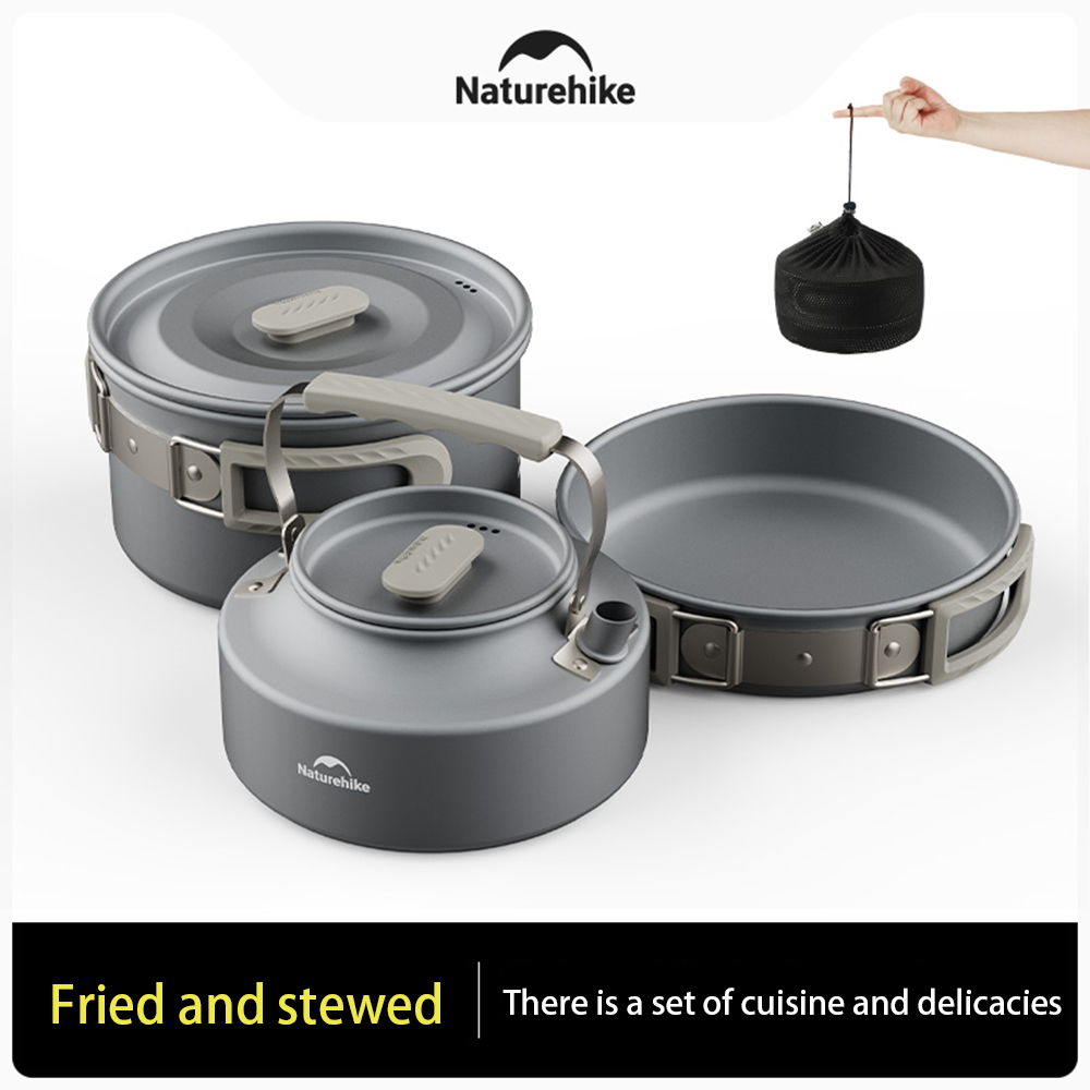 Naturehike Outdoor Pot Set,Cam - огляд і ціна Camping Cooking Gear Set