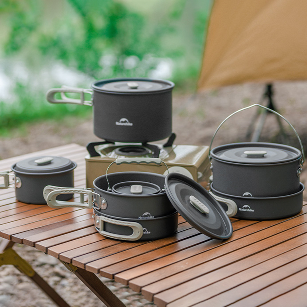 Naturehike Outdoor Pot Set,Cam - огляд і ціна Camping Cooking Gear Set
