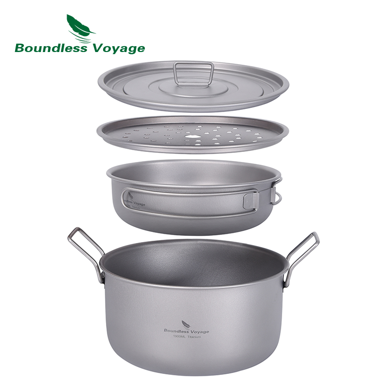 Boundless Voyage Camping Cooki - огляд і ціна Camping Cooking Gear Set