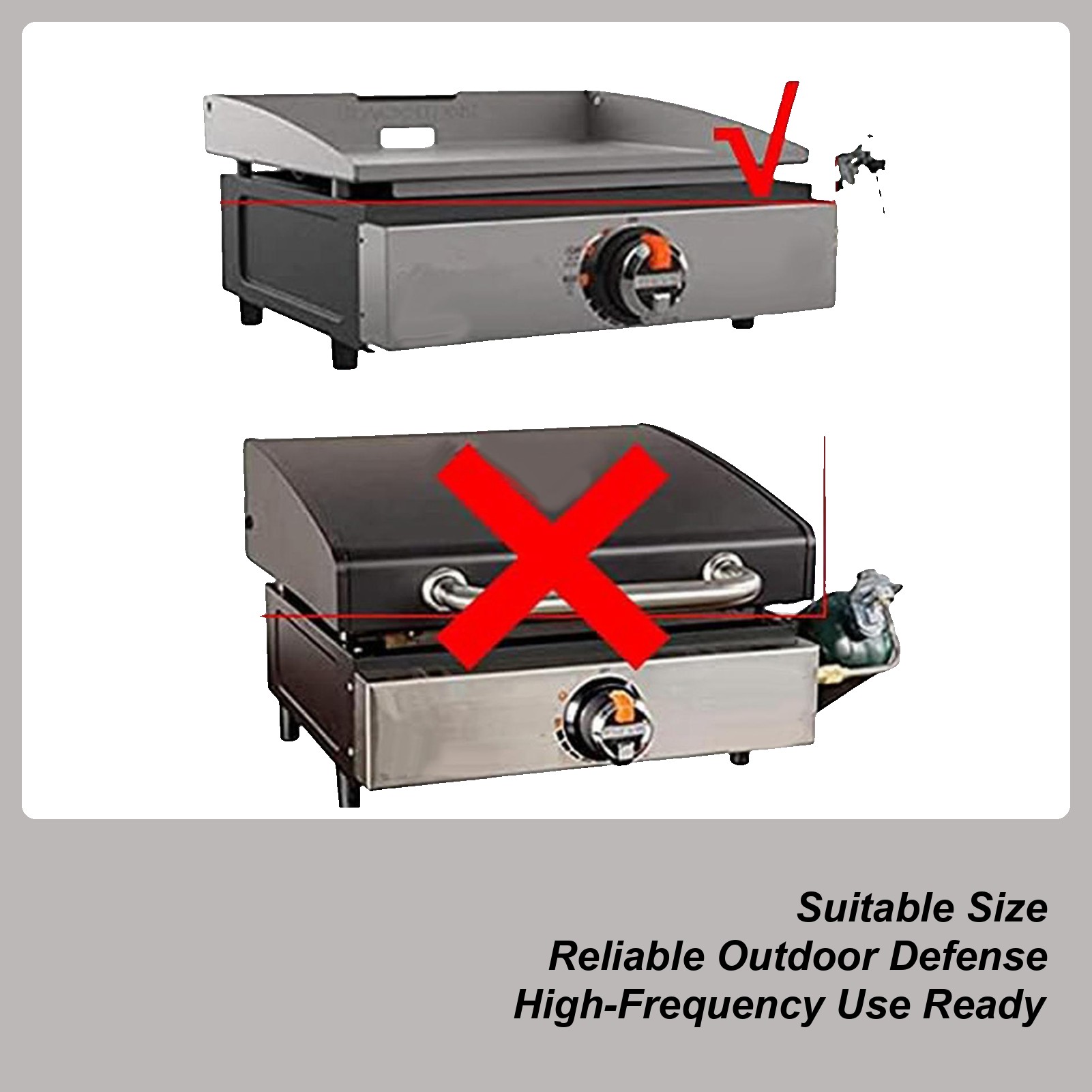 Grilling Cover Heavy Duty Wate - огляд і ціна Camping Outdoor Cooking Table